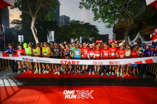 Race photo from ONE RUN 10K 2025