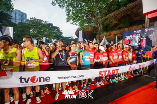 Race photo from ONE RUN 10K 2025