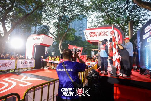 Race photo from ONE RUN 10K 2025
