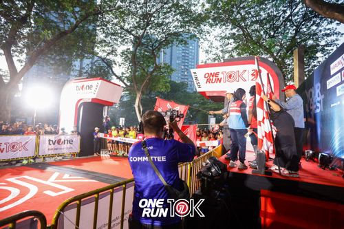 Race photo from ONE RUN 10K 2025