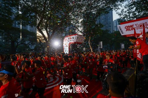 Race photo from ONE RUN 10K 2025
