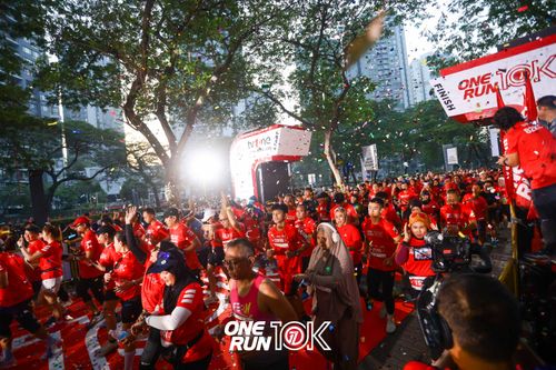 Race photo from ONE RUN 10K 2025