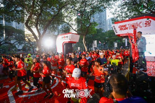 Race photo from ONE RUN 10K 2025