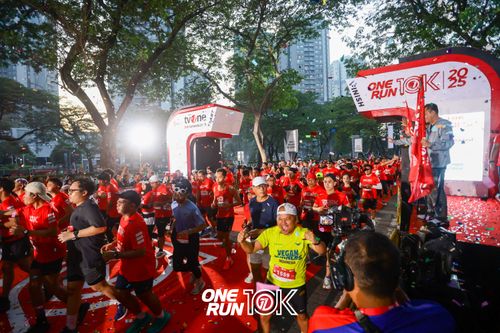 Race photo from ONE RUN 10K 2025
