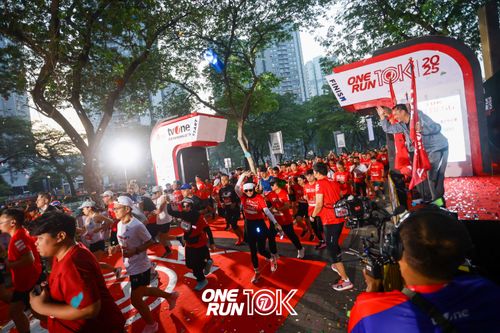 Race photo from ONE RUN 10K 2025