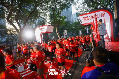 Race photo from ONE RUN 10K 2025