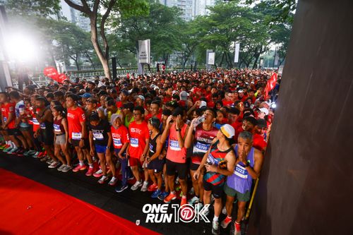 Race photo from ONE RUN 10K 2025