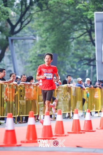 Race photo from ONE RUN 10K 2025