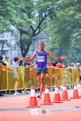 Race photo from ONE RUN 10K 2025