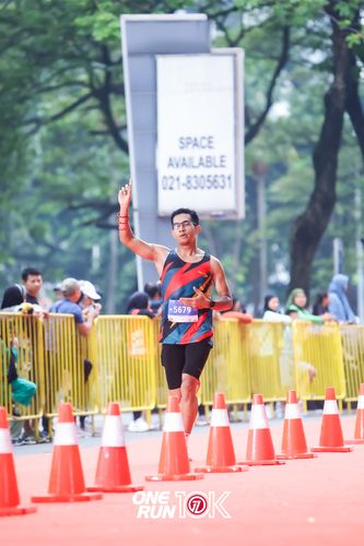 Race photo from ONE RUN 10K 2025