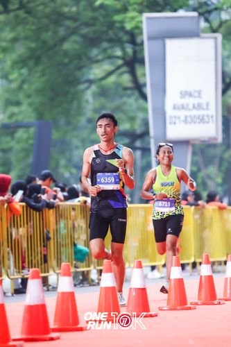 Race photo from ONE RUN 10K 2025