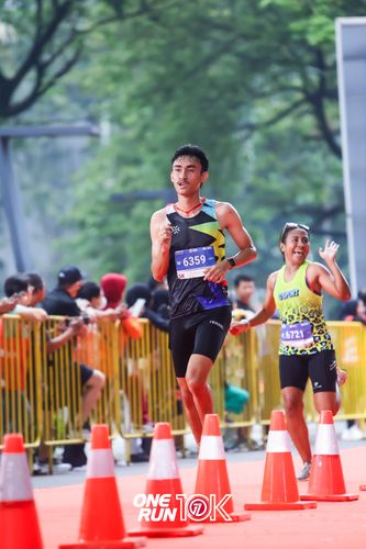 Race photo from ONE RUN 10K 2025