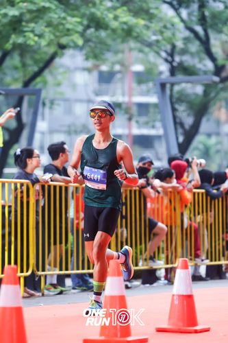 Race photo from ONE RUN 10K 2025