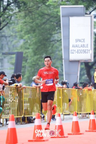 Race photo from ONE RUN 10K 2025