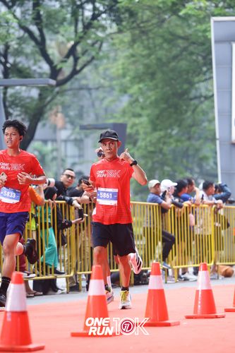 Race photo from ONE RUN 10K 2025