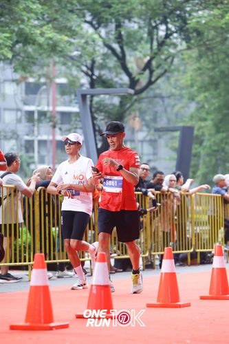 Race photo from ONE RUN 10K 2025