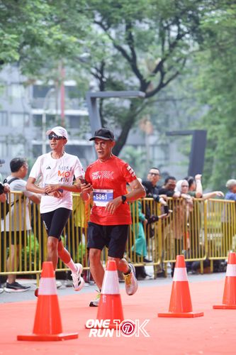 Race photo from ONE RUN 10K 2025