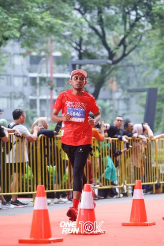 Race photo from ONE RUN 10K 2025