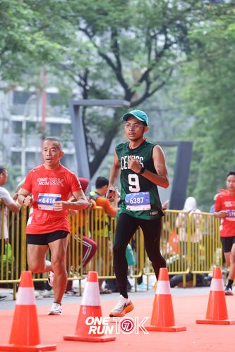 Race photo from ONE RUN 10K 2025