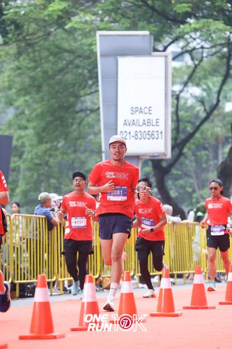 Race photo from ONE RUN 10K 2025