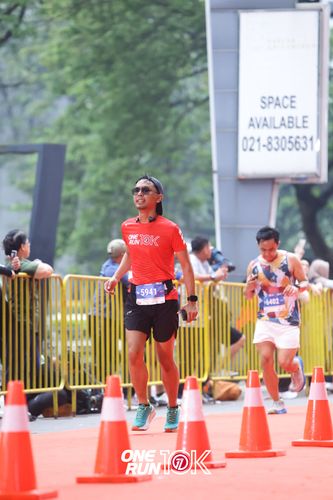 Race photo from ONE RUN 10K 2025