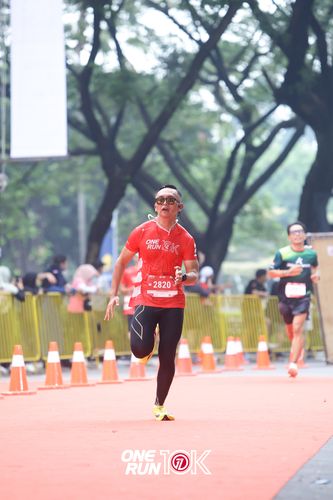 Race photo from ONE RUN 10K 2025