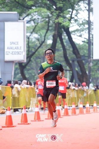 Race photo from ONE RUN 10K 2025