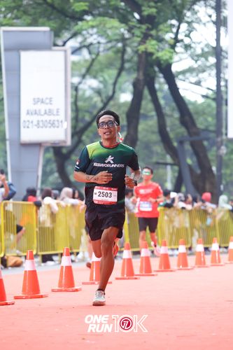 Race photo from ONE RUN 10K 2025
