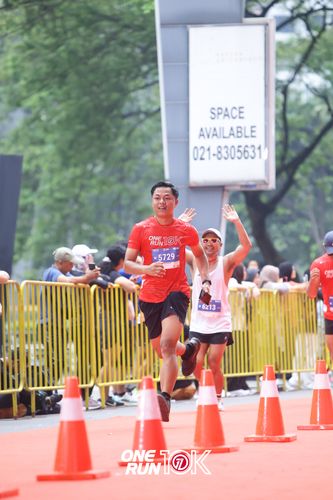 Race photo from ONE RUN 10K 2025