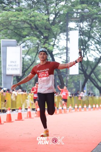 Race photo from ONE RUN 10K 2025