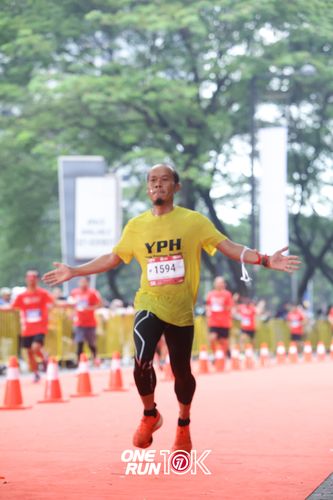Race photo from ONE RUN 10K 2025