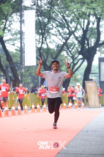Race photo from ONE RUN 10K 2025