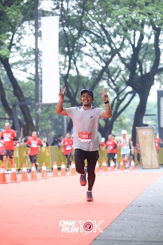 Race photo from ONE RUN 10K 2025