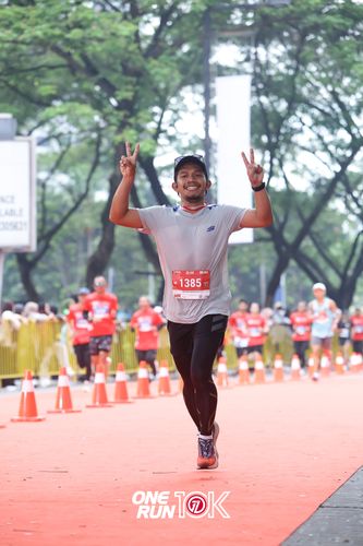 Race photo from ONE RUN 10K 2025