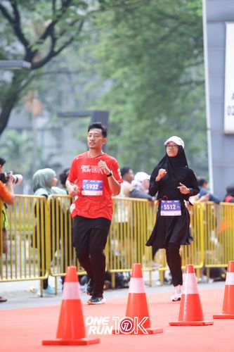 Race photo from ONE RUN 10K 2025