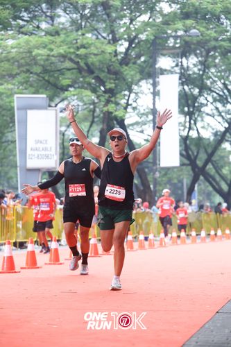 Race photo from ONE RUN 10K 2025