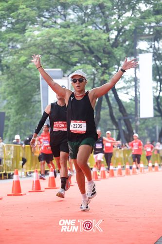 Race photo from ONE RUN 10K 2025