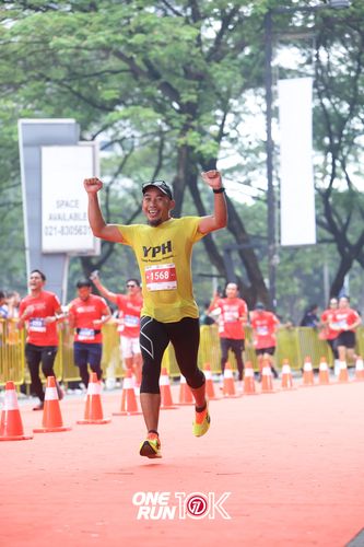 Race photo from ONE RUN 10K 2025