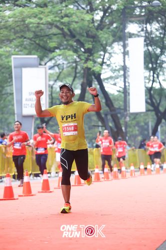Race photo from ONE RUN 10K 2025