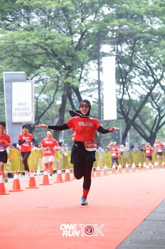 Race photo from ONE RUN 10K 2025