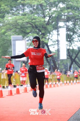 Race photo from ONE RUN 10K 2025