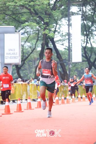 Race photo from ONE RUN 10K 2025