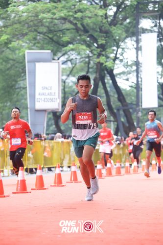 Race photo from ONE RUN 10K 2025