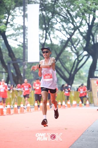 Race photo from ONE RUN 10K 2025