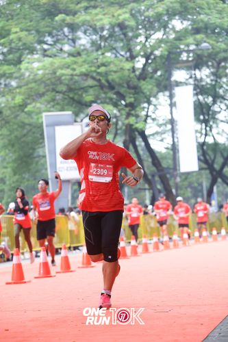 Race photo from ONE RUN 10K 2025