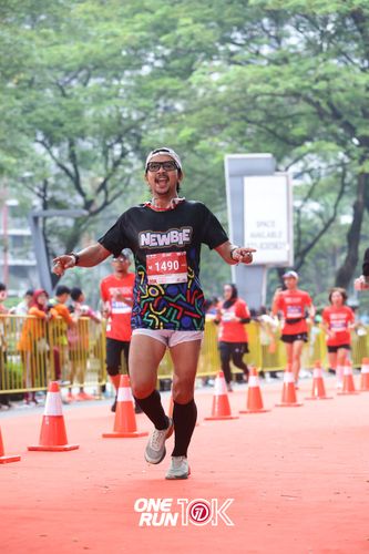 Race photo from ONE RUN 10K 2025