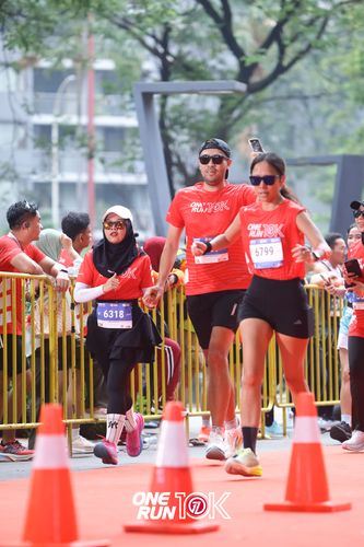 Race photo from ONE RUN 10K 2025