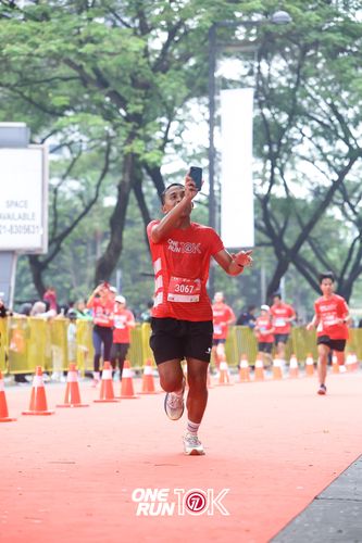 Race photo from ONE RUN 10K 2025
