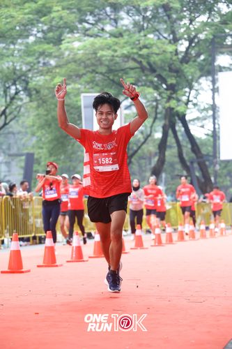 Race photo from ONE RUN 10K 2025