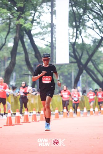 Race photo from ONE RUN 10K 2025